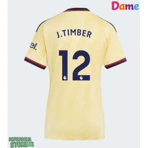 Arsenal Jurrien Timber #12 Replika Tredjetrøje Dame 2026-27 Kortærmet